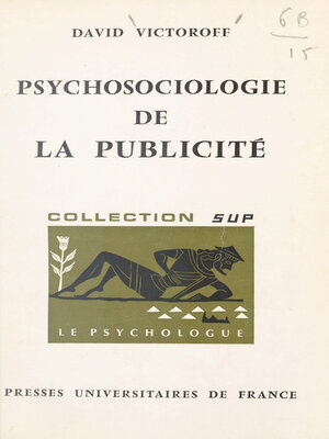 cover image of Psychosociologie de la publicité